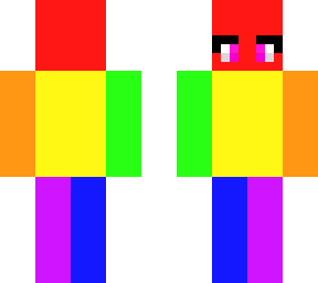 rainbow skin