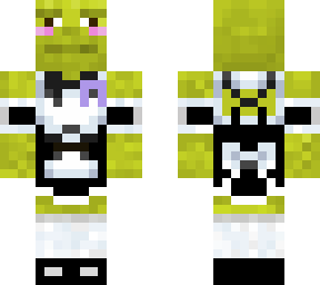 shrek w ribbon