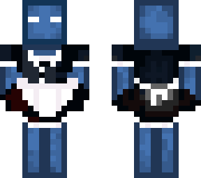 squid in maid dress