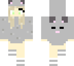 the cat gray
