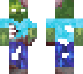 withered zombie