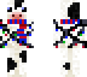 x-mas cow