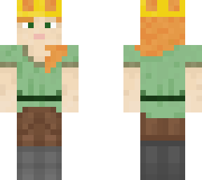 alex with a crown