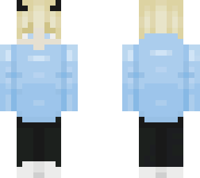 b l u e ~  blonde hair version