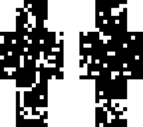 black & white glitch