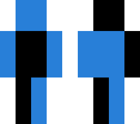 black and blue kid