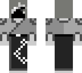 black and white