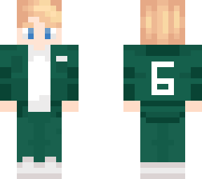 blonde boy in squid game