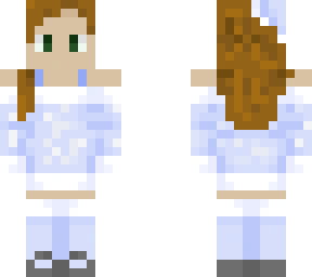 blonde winter sweater