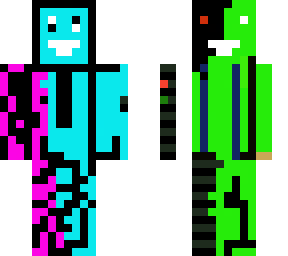 blue/green guy