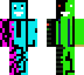 blue/green guy