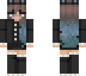 blue hair girl