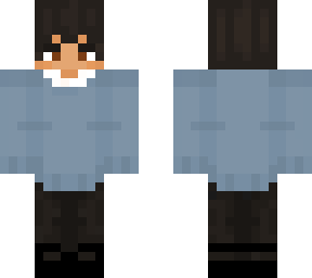 blue hoodie