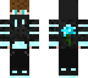 blue rose (hoodie)