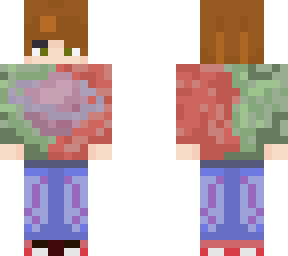 brown hair christmas skin