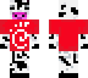 Chick-Fil-a Cow Mascot | Minecraft Skin