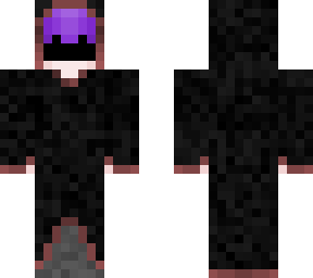 cloaked man