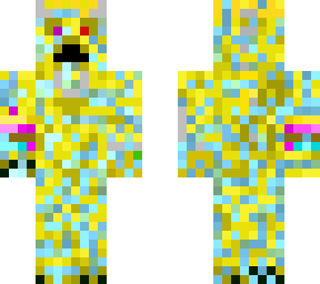 dragon+axololt+chareded gold creeper