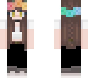 flower crown girl (edit)