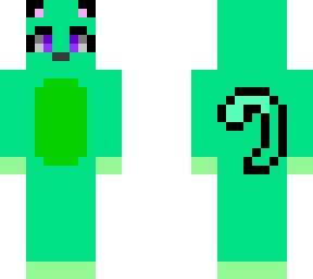 green cat