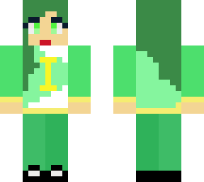 green girl