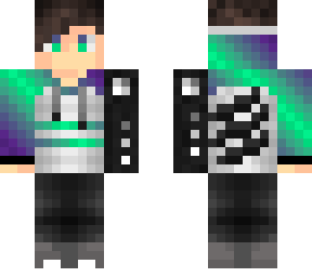 green to purple