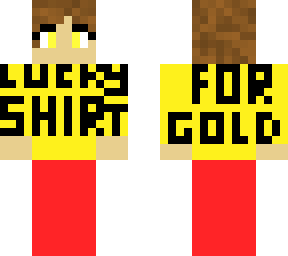 lucky shirt for gold