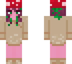mushroom hat leather clothes