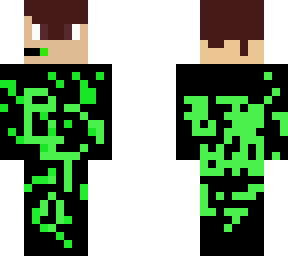 neon green gamer boy with headset