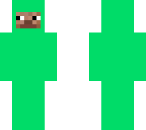 onesie steve light green