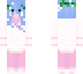 pastel spring goddess cleaned with flowers