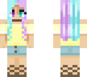 pastel summer skin