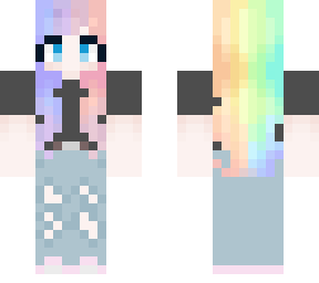 rainbow girl