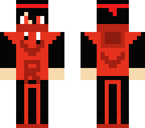 red and black vr skin