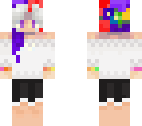 red and purple