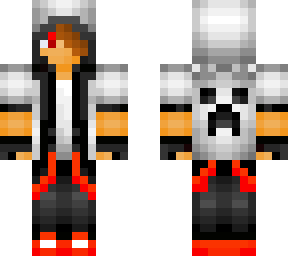 red cool boy (edited) - skin minecraft pe