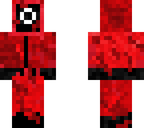 squid game circle gaurd (bloody)