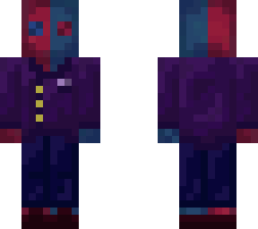 suit red & blue doll