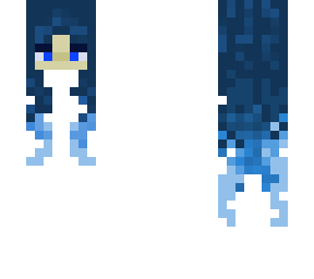 blue hair tings <3 ~~ hair base