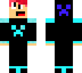 creeper gamer boy