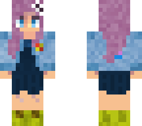 denim jacket, with dress