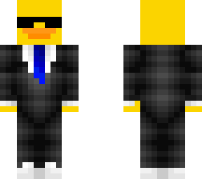 duck in a suit