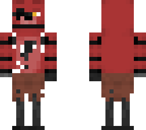 fnaf ar: special delivery - foxy the pirate fox but slim arms