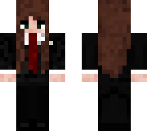 girl in a suit