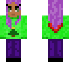 girl with christmas jumper
