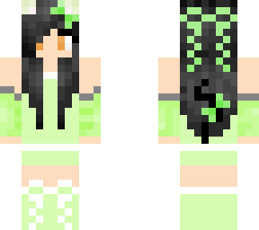 green cat