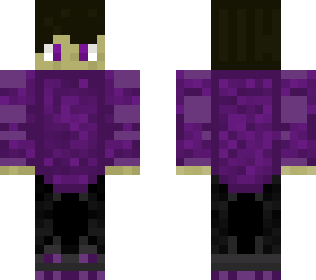just a guy with a purple sweater