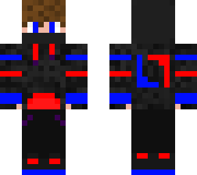 limbs7 blue and red oc