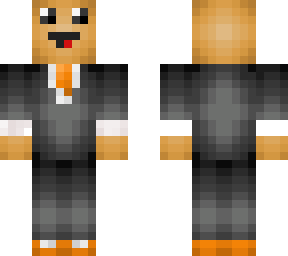potato in a suit