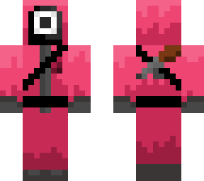 squid game (skin minecraft)